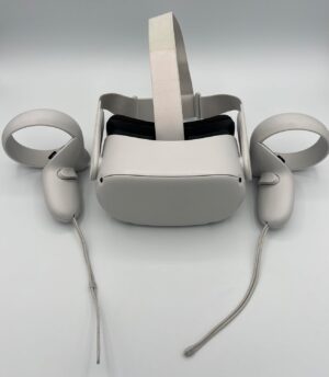 Oculus Quest 2 Advanced All-in-One Virtual Reality Gmaing VR Headset 128GB Set, White